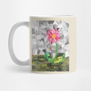 Pink Daisy on a Cloudy Day Mug